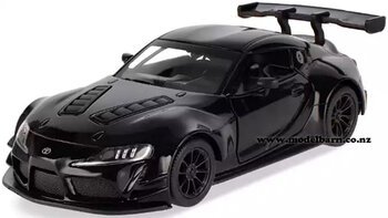 1/36 Toyota GR Supra Racing Concept (black)-vehicles-Model Barn