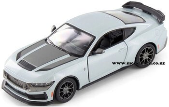 1/38 Ford Mustang Dark Horse (2024, Silver)-vehicles-Model Barn
