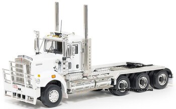 1/50 Kenworth C509 Tri-Drive Prime Mover (White & Black)-trucks-and-trailers-Model Barn