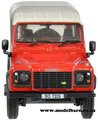 1/32 Land Rover Defender 90 with Canopy (red & silver)