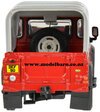 1/32 Land Rover Defender 90 with Canopy (red & silver)