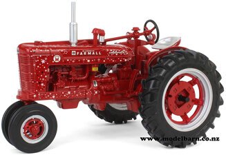 1/16 Farmall Super M Rowcrop "Congratulations"-farm-equipment-Model Barn