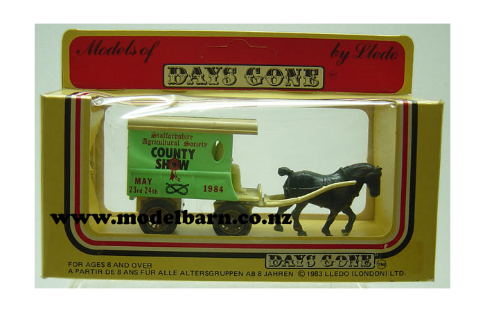 Delivery Van & Horse "Staffordshire County Show" (93mm)