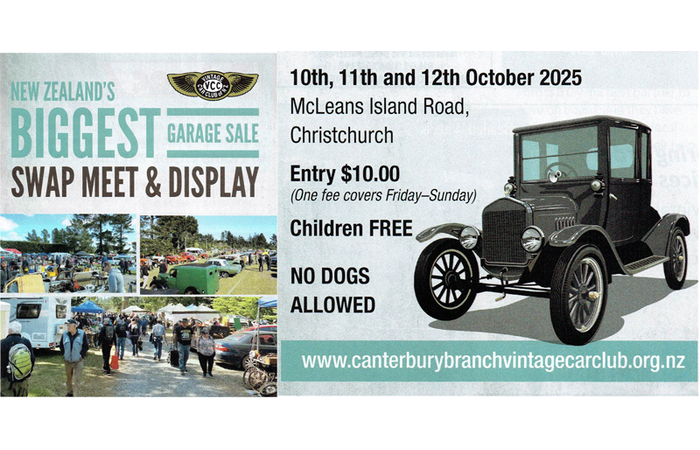 McLeans Island Swap Meet October 10, 11, 12  2025