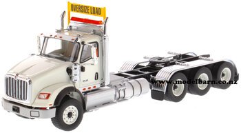 1/50 International HX620 4-Axle Prime Mover (white)-international-Model Barn