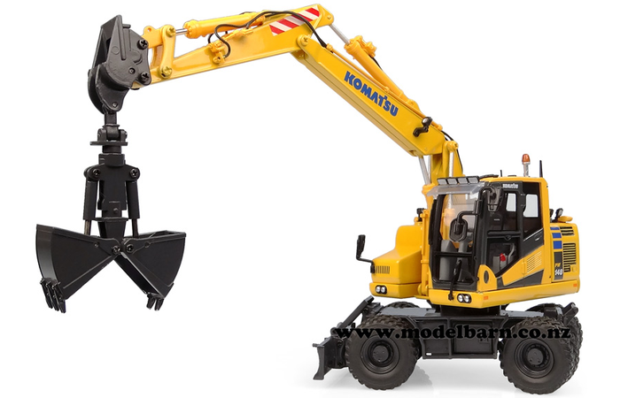 1/50 Komatsu PW148-11 Wheel Excavator with Attachments
