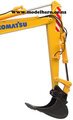 1/50 Komatsu PW148-11 Wheel Excavator with Attachments