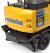 1/50 Komatsu PW180-11 Wheel Excavator with Bucket & Hammer