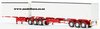 1/50 Freighter Eziliner B-Double Trailer Set (white & red)