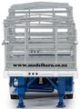1/50 Freighter Flat Top B-Double Trailer Set (blue & white)