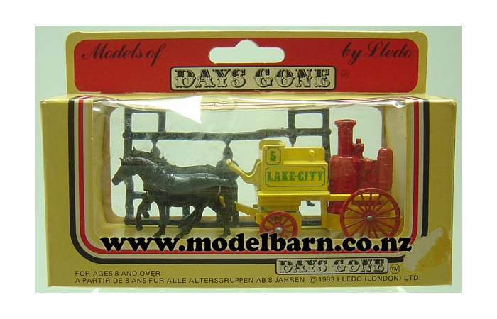 Shand Mason Steam Fire Engine & 2 Horses (103mm)