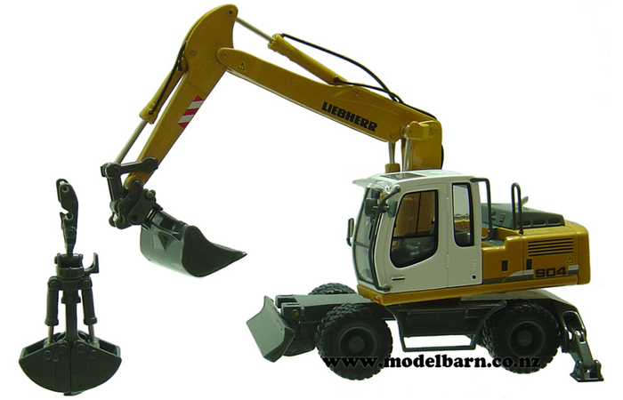 1/50 Liebherr A904C Wheel Excavator with Accessories