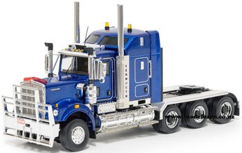 1/50 Kenworth C509 Tri-Drive Prime Mover (Metallic Blue)-trucks-and-trailers-Model Barn