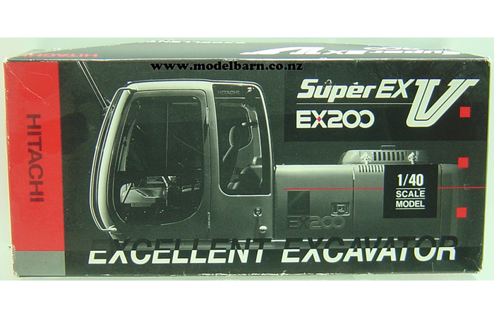 HITACHI EX-200 模型 1/40 Hitachi 1/40 Scale EX200 - Super EX-V EX200 Excellent Excavator