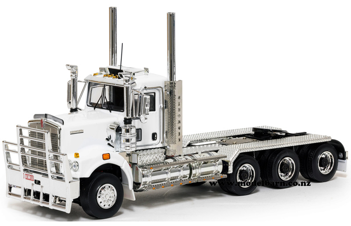 1/50 Kenworth C509 Tri-Drive Prime Mover (White & Black)