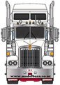 1/50 Kenworth Legend SAR Prime Mover (White & Red)