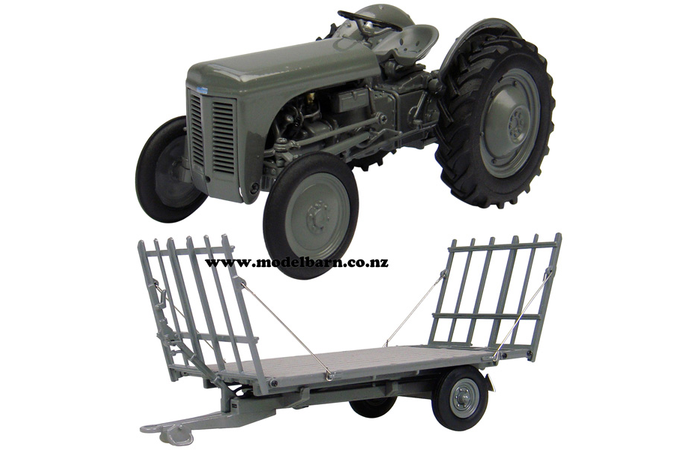 1/32 Ferguson TEA-20 & Tipping Hay Trailer Combo