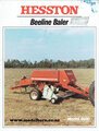Hesston 4600 Beeline Small Square Baler Sales Brochure