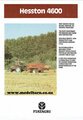 Hesston 4600 Small Square Baler Sales Brochure