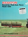 Hesston 5200 Round-Up Multi-Bale Trailer Sales Brochure