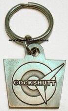Keyring Pewter "Cockshutt"-key-rings-Model Barn