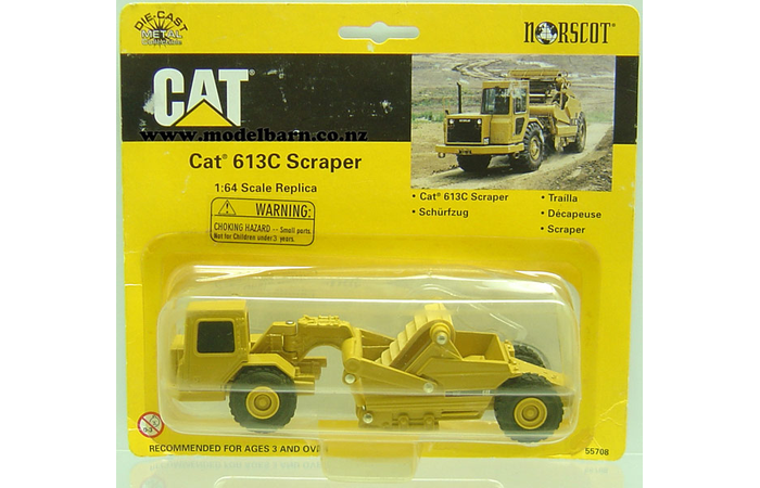 1/64 Caterpillar 613C Elevator Motor Scraper