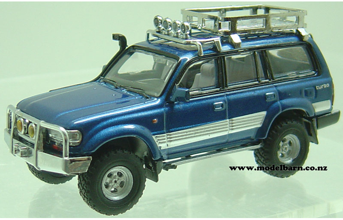 1/64 Toyota Land Cruiser 80 (blue)