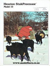 Hesston 10 StakProcessors Sales Brochure-hesston-Model Barn