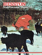 Hesston 10 StakProcessors Sales Brochure-hesston-Model Barn