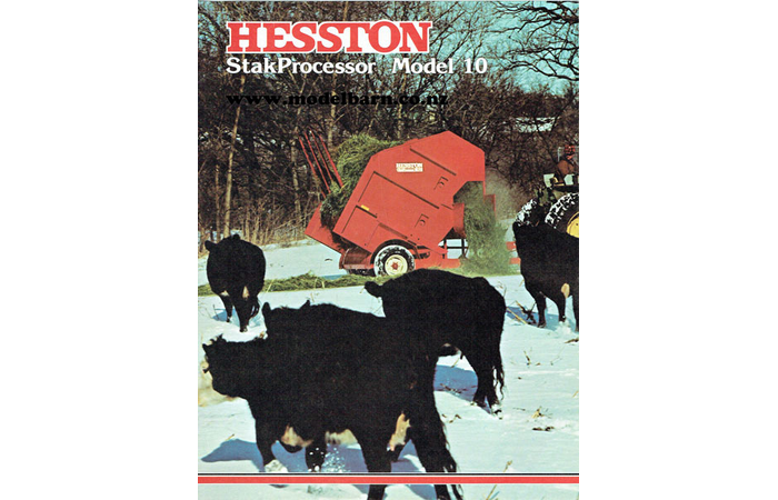 Hesston 10 StakProcessors Sales Brochure