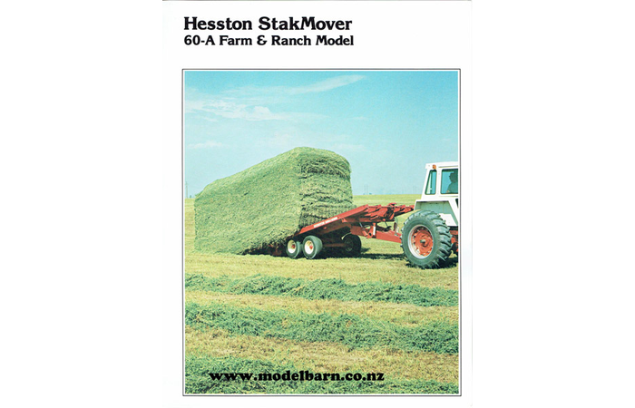 Hesston 60-A Farm & Ranch Model StakMover Sales Brochure