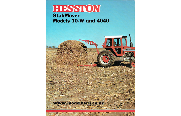 Hesston 10-W & 4040 StakMover Sales Brochure