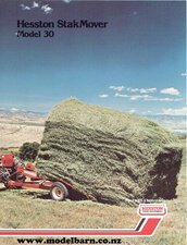 Hesston 30 StakMover Sales Brochure-hesston-Model Barn