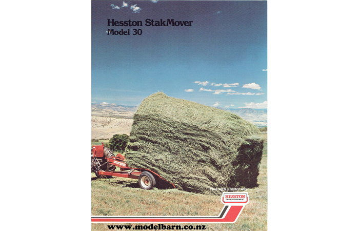 Hesston 30 StakMover Sales Brochure