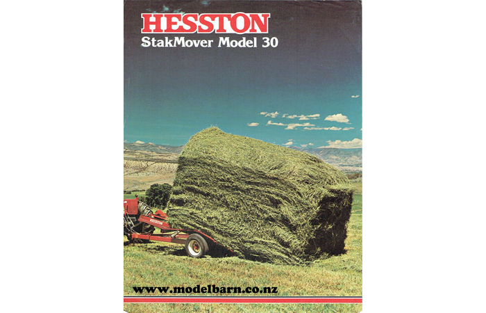 Hesston 30 StakMover Sales Brochure