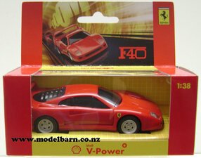 1/38 Ferrari F40 (red)-ferrari-Model Barn