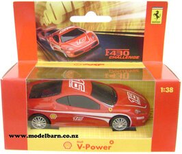 1/38 Ferrari F430 Challenge (red)-ferrari-Model Barn