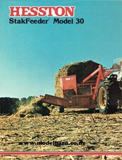 Hesston 30 StakFeeder Sales Brochure-hesston-Model Barn