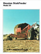 Hesston 30 StakFeeder Sales Brochure-hesston-Model Barn