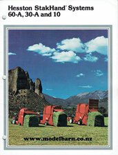 Hesston 60-A, 30-A & 10 StakHand Systems Sales Brochure-hesston-Model Barn