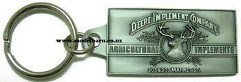 Keyring John Deere Dealership (1889)-key-rings-Model Barn