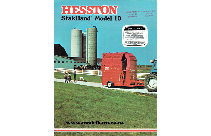 Hesston 10 StakHand Sales Brochure