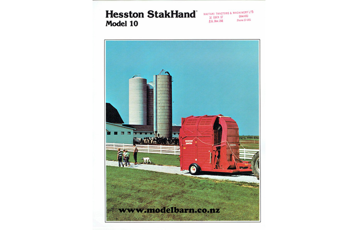 Hesston 10 StakHand Sales Brochure