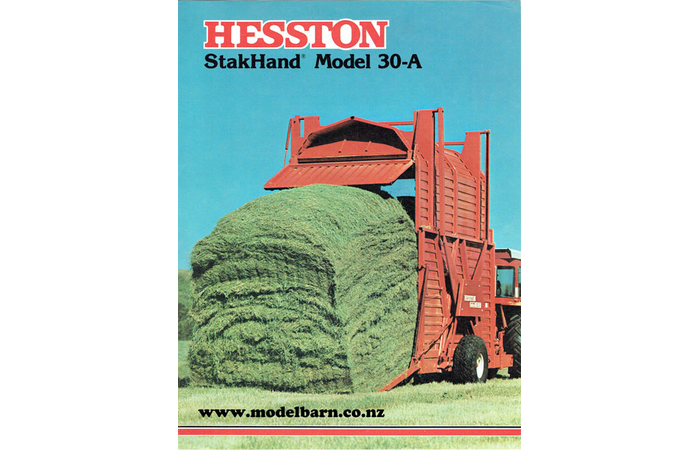Hesston 30-A StakHand Sales Brochure