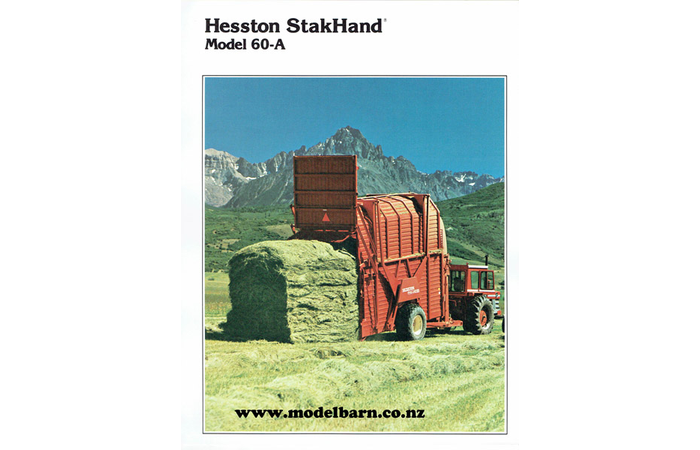 Hesston 60-A StakHand Sales Brochure