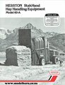 Hesston 60-A StakHand Hay Handling Equipment Sales Brochure