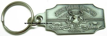 Keyring John Deere Dealership (1893)-key-rings-Model Barn