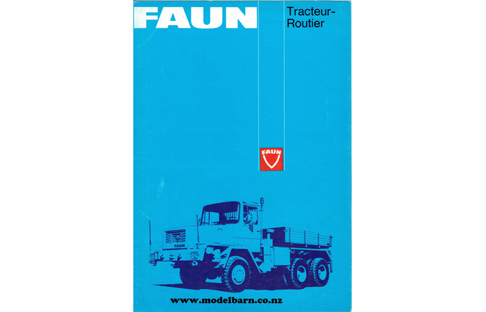Faun Trucks Sales Brochure 