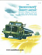 Thornycroft Miighty Antar Sales Brochure-other-brochures-Model Barn