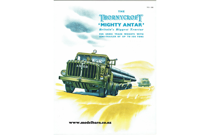 Thornycroft Miighty Antar Sales Brochure
